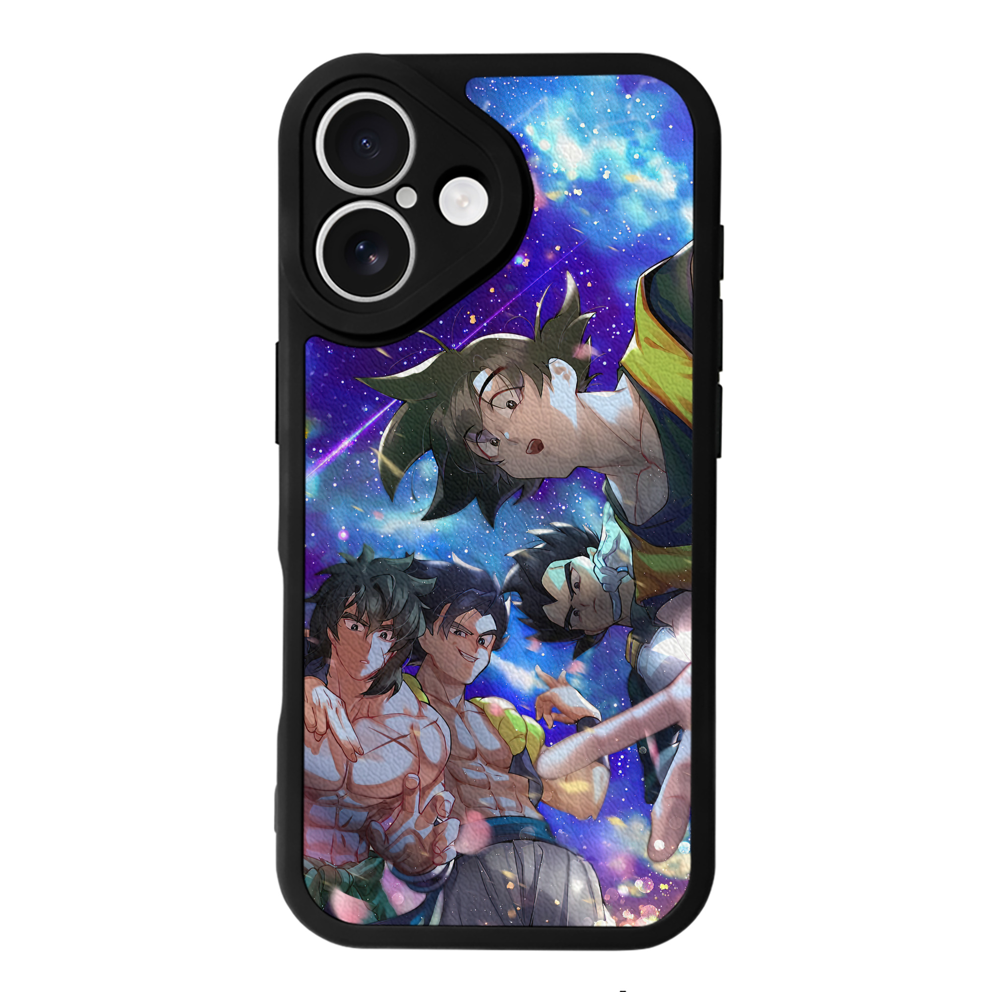 （画像用） ドラゴンボール DRAGON BALL 【iPhone 16シリーズ対応】シリコンスマホケース（レザー調） 材質：シリコン